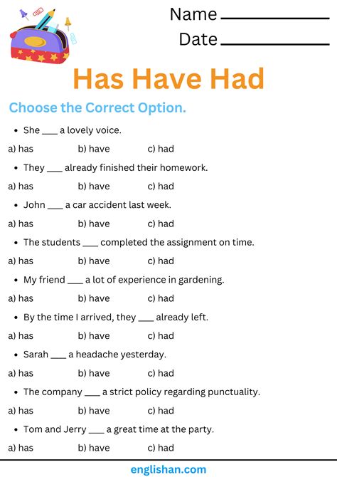 had have has|have has had worksheet.